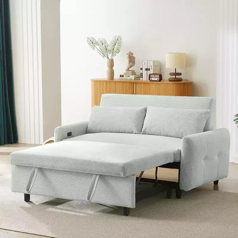Corduroy sofa bed