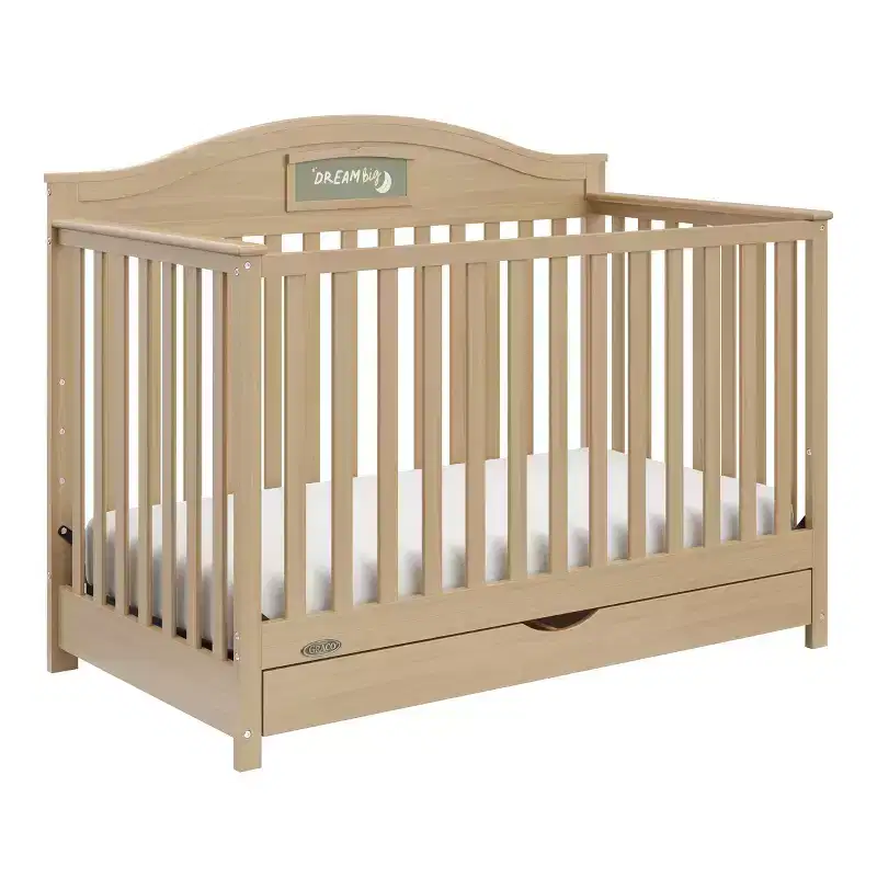 Graco Story Customizable 5-in-1 Convertible Crib with Drawer