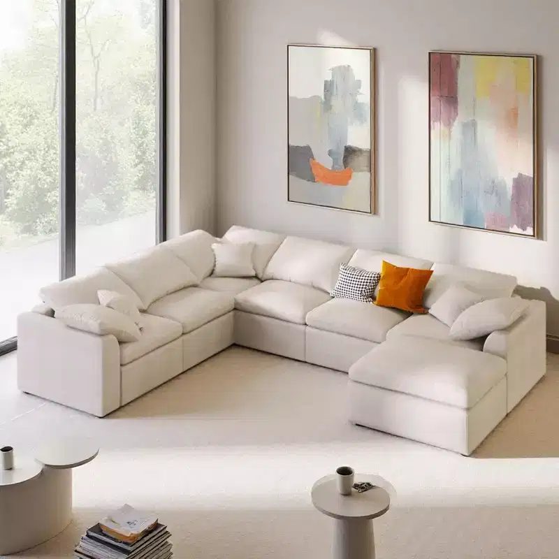 Merax Extra-Large 7-Seater Modular Sectional Sofa
